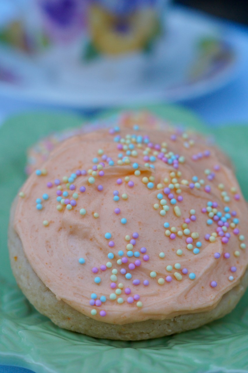 Orange and Cream Sugar Cookie